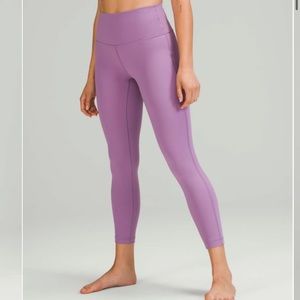 Lululemon Wunder Under 25” Luxtreme Wisteria Purple